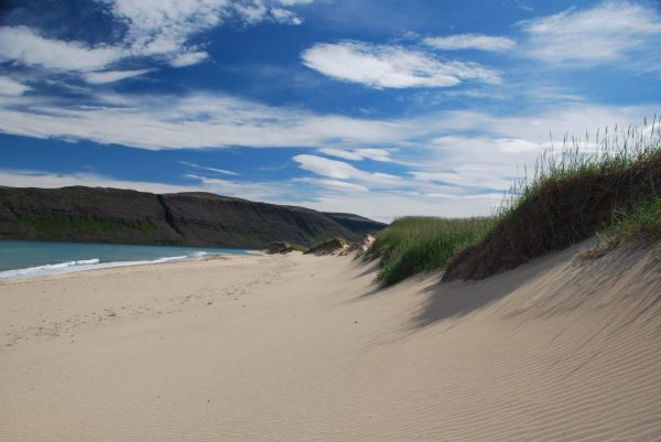 helle Strände gibts nur in den Westfjorden